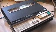 Magnavox 2TR107M portable reel-to-reel tape recorder.