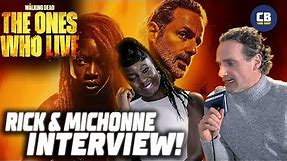 Rick & Michonne Reunited! - Andrew Lincoln and Danai Gurira - The Walking Dead:The Ones Who Live