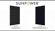 SunPower 370W Performance 3 Vs 395W Maxeon 3