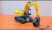 compact fully motorized lego technic 42006 excavator