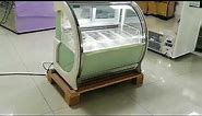 Ice cream display freezer/gelato showcase