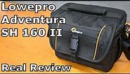 Lowepro Adventura SH 160 II Camera Bag - Real Review by a New Content Creator