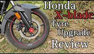 Honda X-Blade Tyre Upgrade Review-Part 2