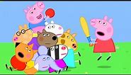 Play Bat and Balls with Peppa Pig | Peppa Pig Official Family Kids Cartoon