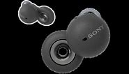 Sony LinkBuds True Wireless Open-Ear Earbuds, Dark Gray