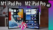 M2 iPad Pro VS M1 iPad Pro! EVERY Difference & Benchmarks!