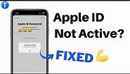 [Workable!]How to Fix This Apple ID is not Active 2023 - iToolab UnlockGo (iOS)