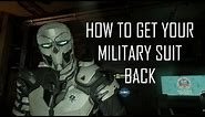 Dead Space remake - How to get the Military Suit back after changing it