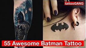 55 Awesome Batman Tattoo Designs