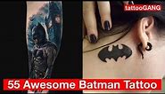55 Awesome Batman Tattoo Designs