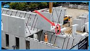 Manufacturing Process of Autoclaved Aerated Concrete. How To Build House With Precast Concrete