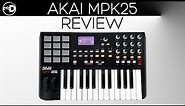AKAI MPK25 MIDI Controler Review
