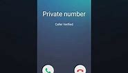Samsung Galaxy J7 Star incoming call (Screen Recording)