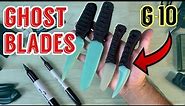 INVISIBLE KNIVES FOR SELF DEFENSE!? EDC G-10 Ghost Knives from Revenent Corps | Gear Haul + Review