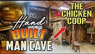 How To Build a Man Cave from Trees and Timber!