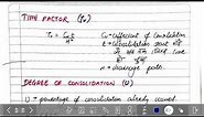 Soil mechanics-5.8 | Time factor and degree of consolidation | shubham sarathe