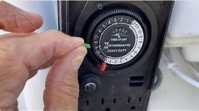 How to use an Intermatic Heavy Duty Electrical Timer