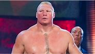 Photo: Brock Lesnar looks almost unrecognizable in a new ponytail look