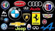 All 407 Car Brands from A to Z