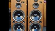 how sound TECHNICS Twin woofer SB-A53 speakers