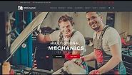 Mechanic WordPress Theme Home-Page Presentation - Car Repair Services Site Builder