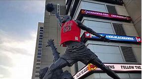 Michael Jordan statue at United Center