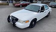Test Drive 2003 Ford Crown Victoria Police Interceptor SOLD $4,950 Maple Motors #1343-4
