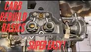 Easy Carburetor Rebuild Tutorial | Rebuilding Ford Motorcraft/Autolight 2150 Carb Rebuild Basics