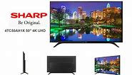Sharp 50 Inch 4K UHD Easy Smart LED TV With 4TC50AH1X
