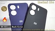 Redmi 13c Silicon Back Cover ! Redmi 13c Stylish Back Cover