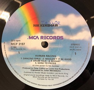 Nik Kershaw - Human Racing