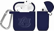 AFFINITY BANDS Auburn Tigers Engraved Silicone Case Cover Compatible with Apple AirPods Gen 1 & 2 (Navy)