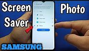 How to Set Screen Saver into Photo on Samsung Galaxy A02