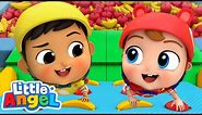 Apples and Bananas Playground Competition | @LittleAngel Kids Songs & Nursery Rhymes