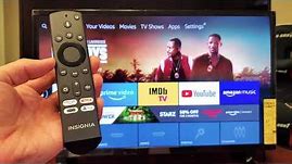 Insignia Smart TV (Fire TV): How to Setup / Connect to the Internet (WiFi or Cable)