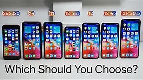 Which iPhone Should You Choose in 2021?