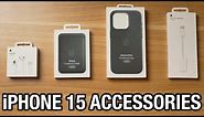 iPhone 15 ALL NEW Accessories! (FineWoven Case, Wallet & MORE!)