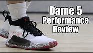 Adidas Dame 5 Performance Review