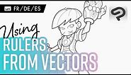 How to: Rulers from Vectors