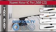 Huawei Honor 6C Pro (JMM-L22) 📱 Teardown Take apart Tutorial