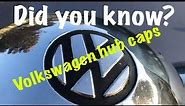 Did You Know: How to spot original VW Hubcaps