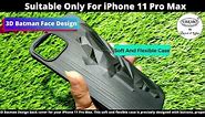 VAKIBO Batman Design soft Silicon TPU Back Cover Case Suitable for iPhone 11 Pro Max
