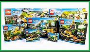 ALL LEGO City Jungle Explorers Sets Collection/Compilation
