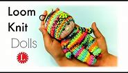 Loom Knitting Tiny Dolls Toys (Round Loom) | Telar Redondo| Tricotin |Strickring| نول | 圆针织