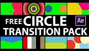 FREE Circle Transition TEMPLATE - After Effects