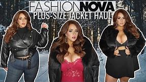 *HUGE* FASHIONNOVA Curve Try On Haul | Plus-Size Jackets & Coats (FALL/WINTER 2021)