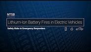 Lithium-Ion Battery Fires in Electric Vehicles - Safety Risks to Emergency Responders