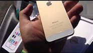 iPhone 5S Unboxing! (Gold 32GB AT&T)