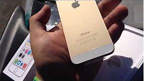 iPhone 5S Unboxing! (Gold 32GB AT&T)