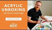 Unboxing Acrylic Painting Boxes with Aaron Scarbrough for Let's Make Art